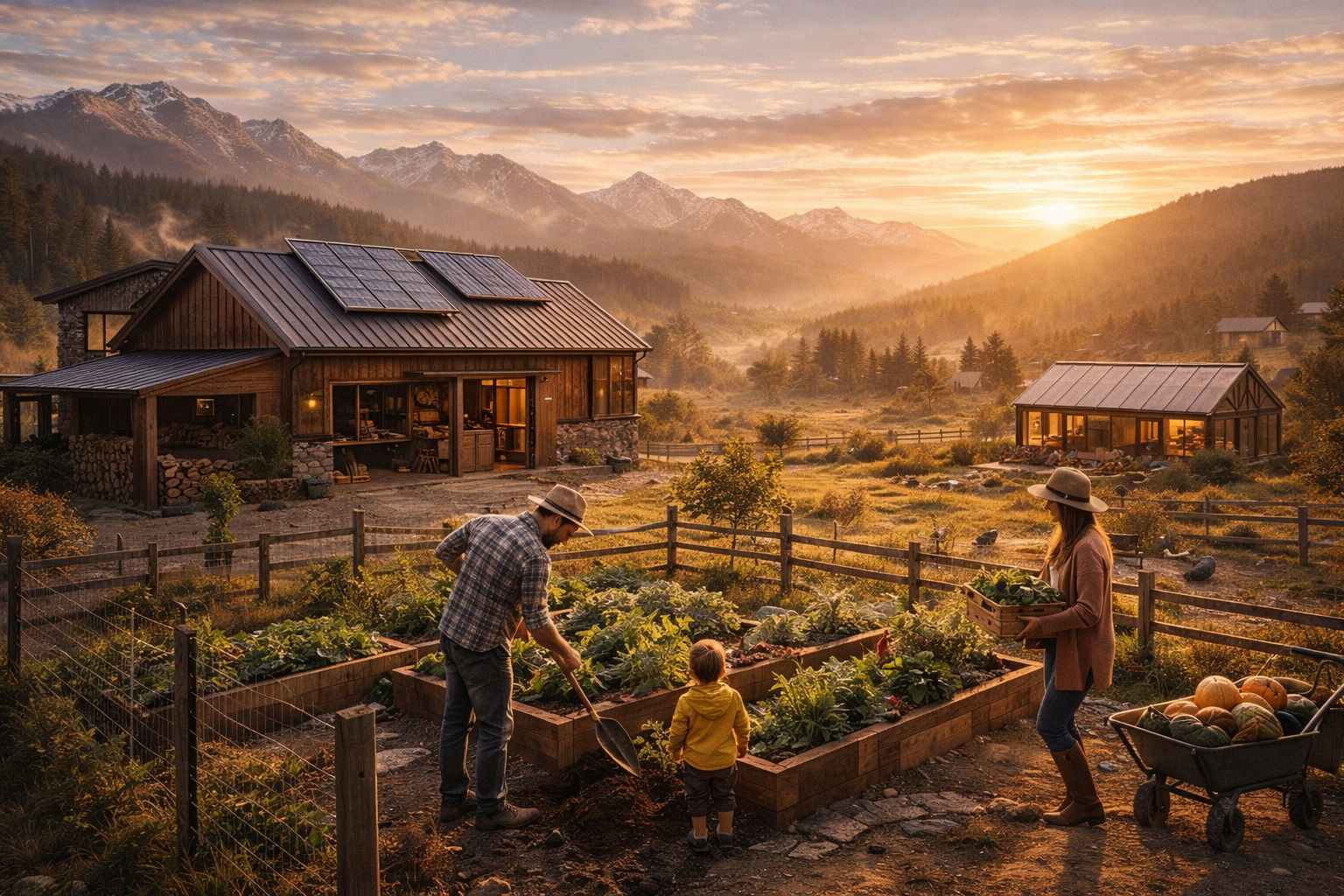 Premium homestead living at Summit Hallow