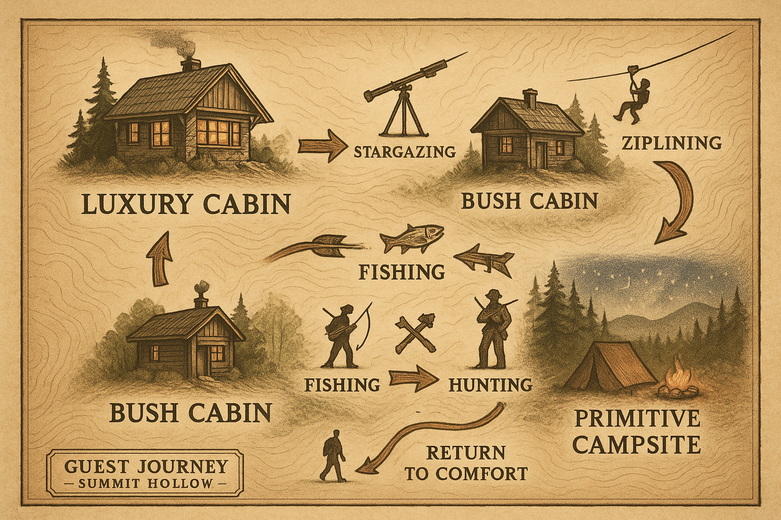 Summit Hallow food ecosystem flow