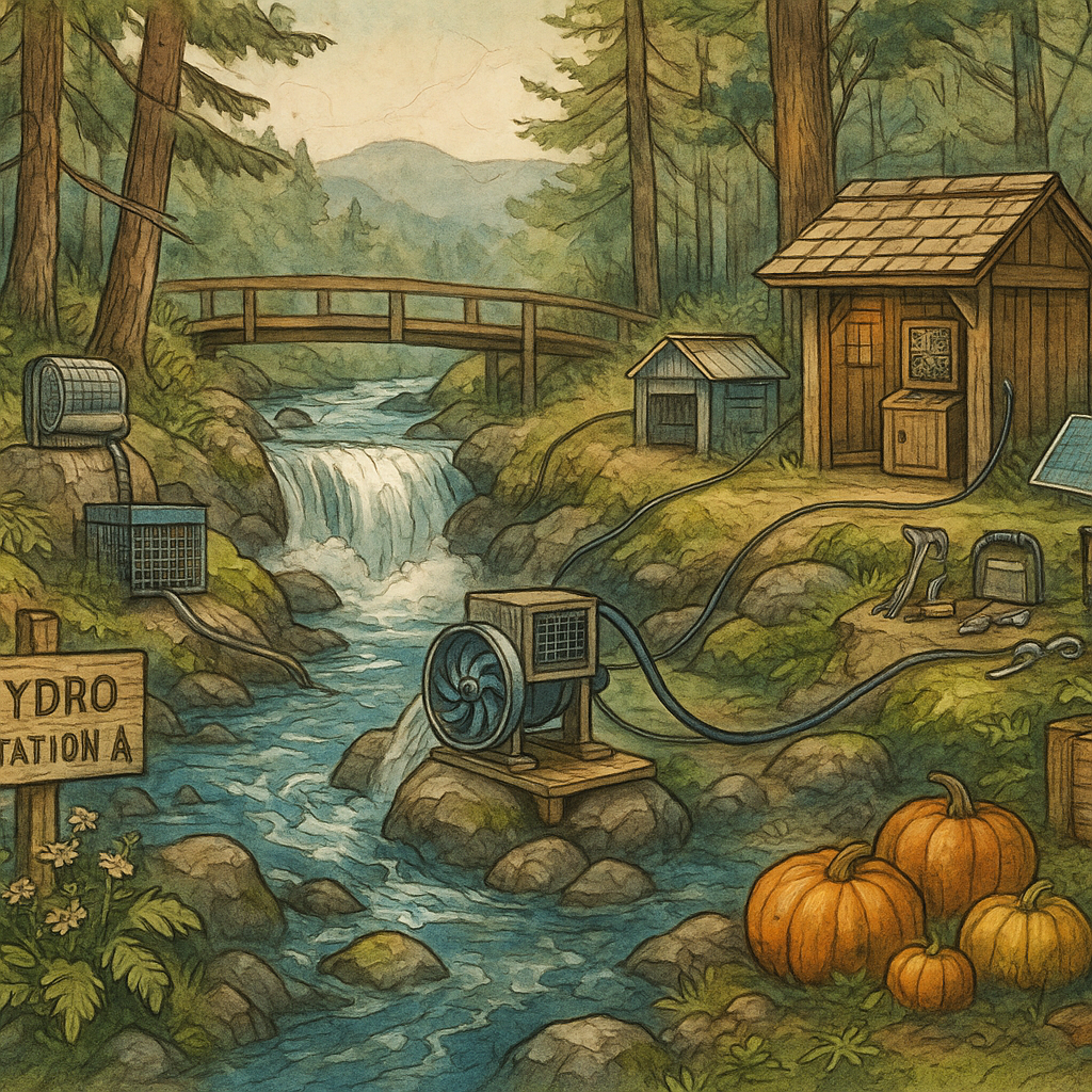 Hydro-electric generation concept