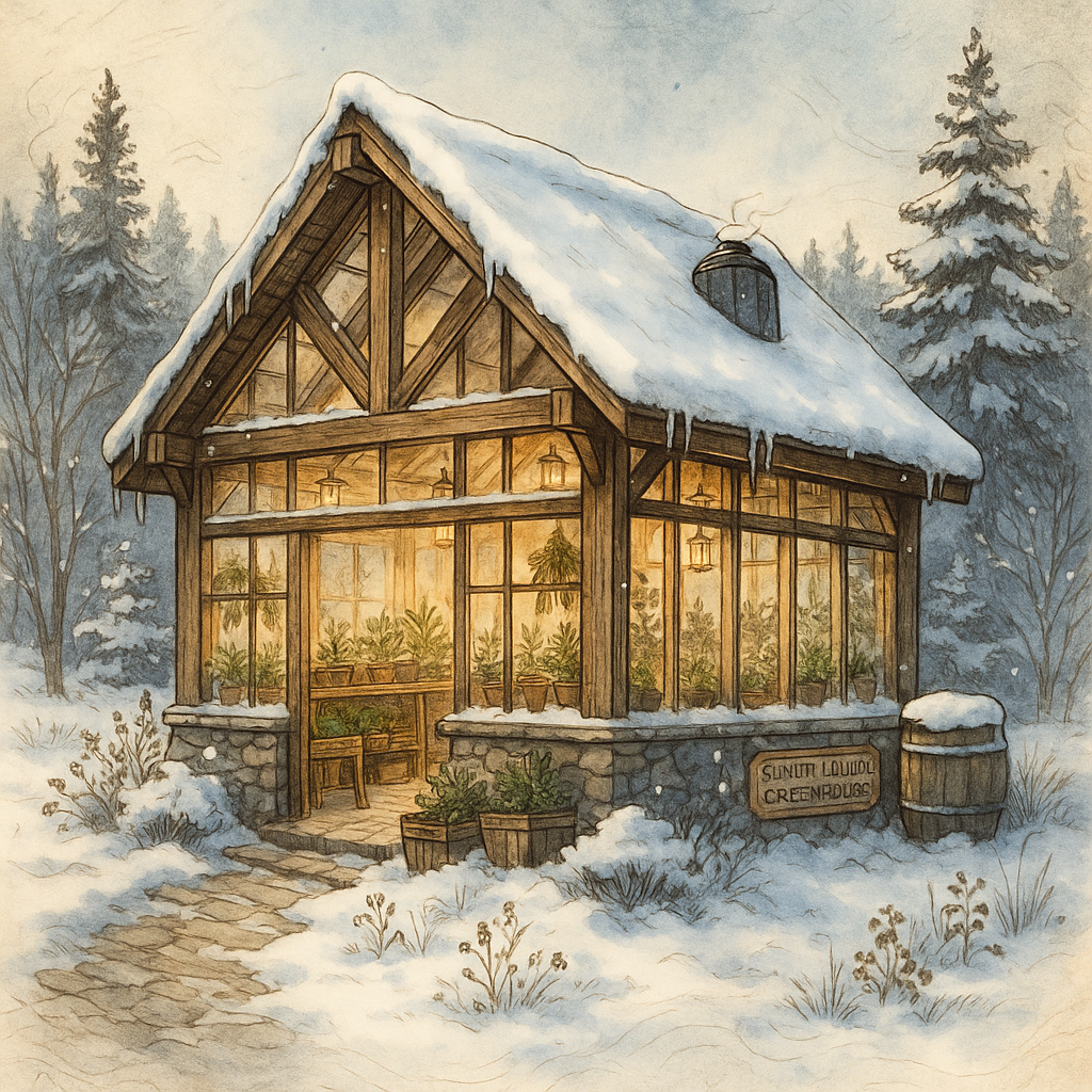 Greenhouse production at Summit Hallow