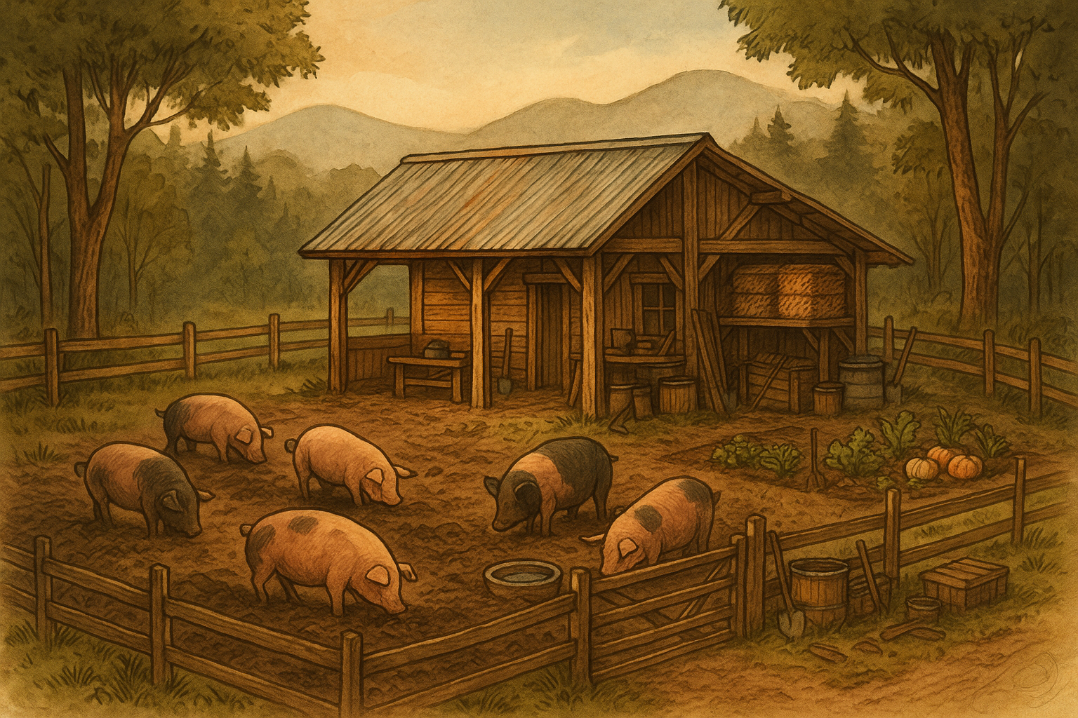 Rotational grazing and pasture management