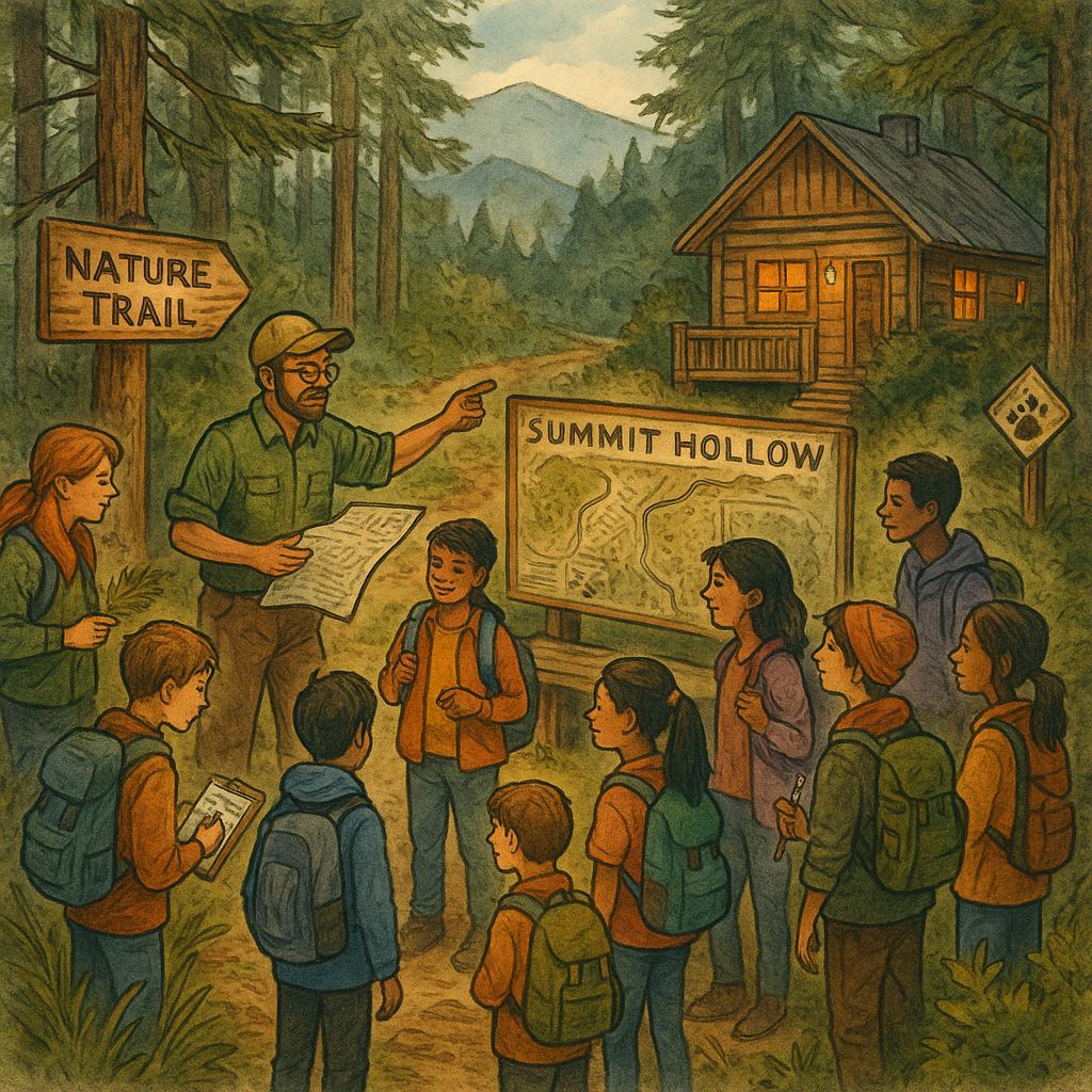 Private group gathering at Summit Hallow